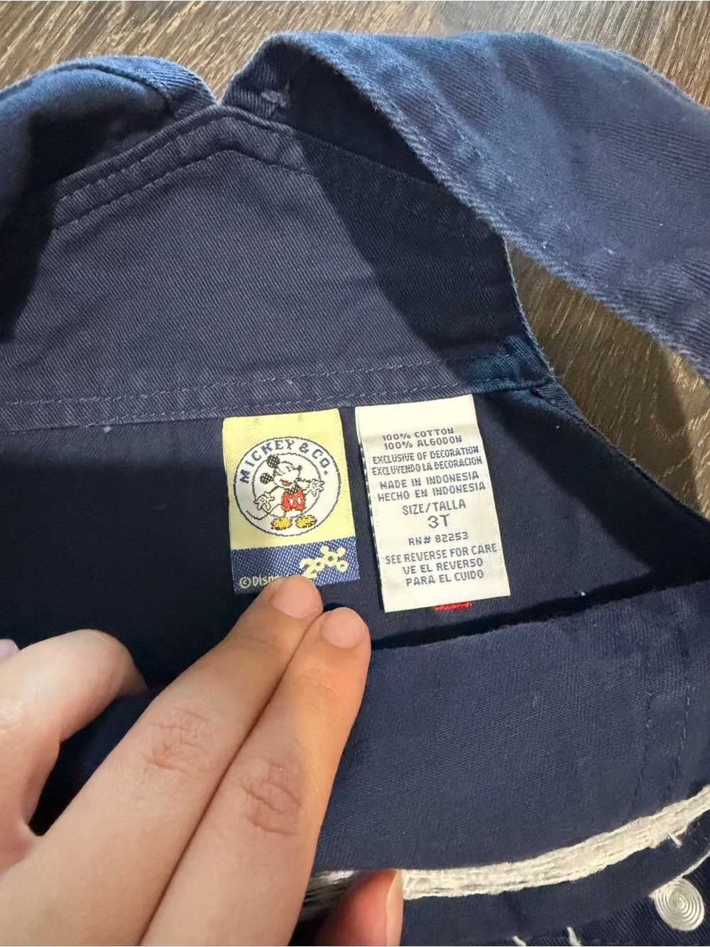 Disney navy short